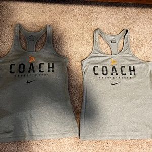 Gray/Grey Medium OTF Orangetheory Nike Coach Tanks